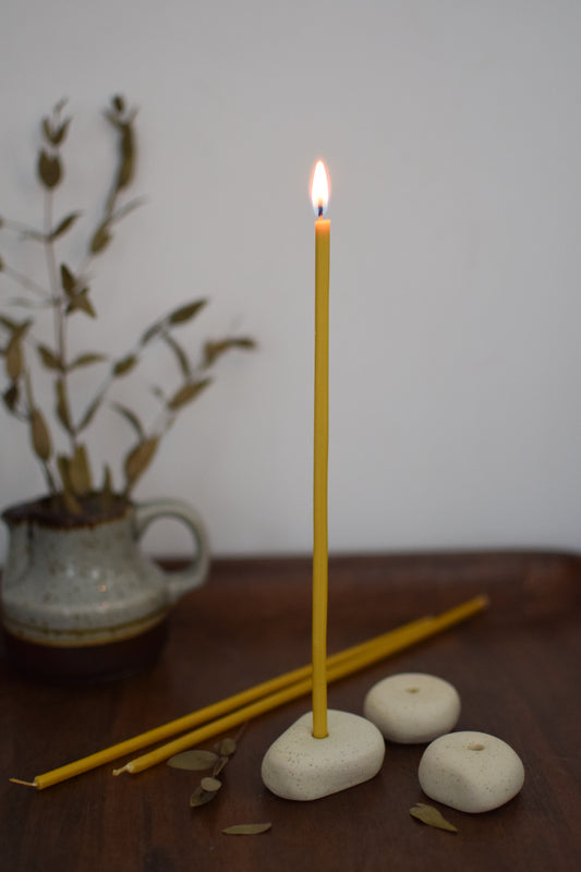 Small candle holders + candles